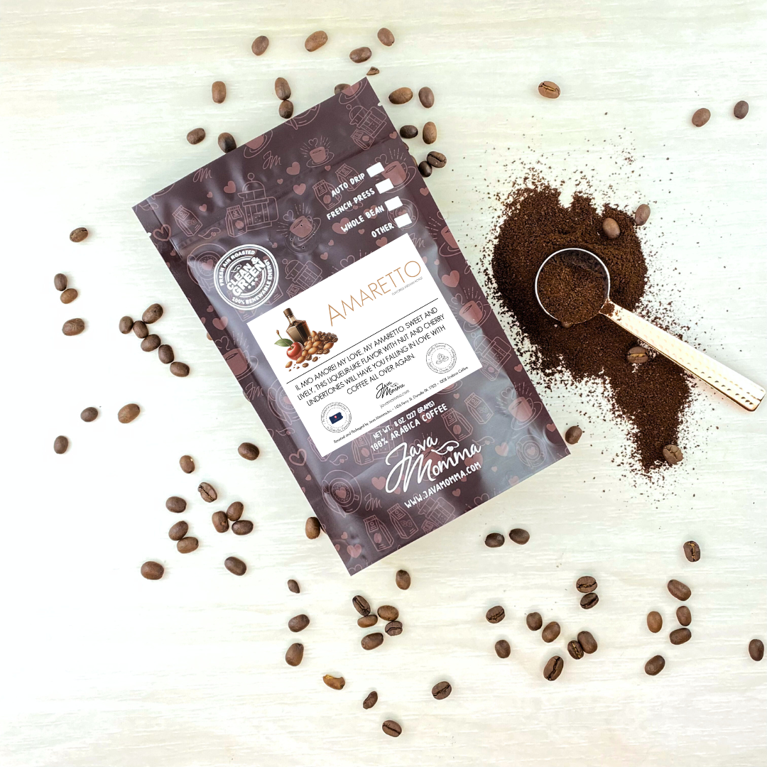 Amaretto Flavored Coffee: Auto Drip / Regular / 1/2 pound