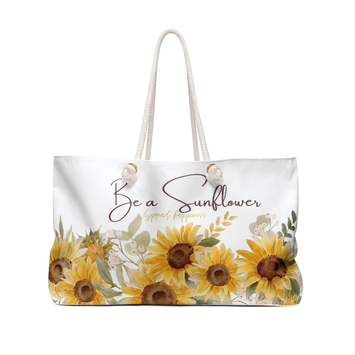 Be a Sunflower Weekender Bag