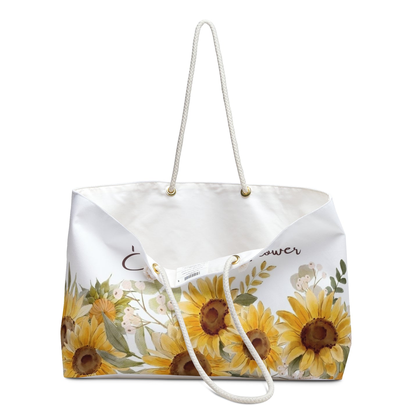 Be a Sunflower Weekender Bag