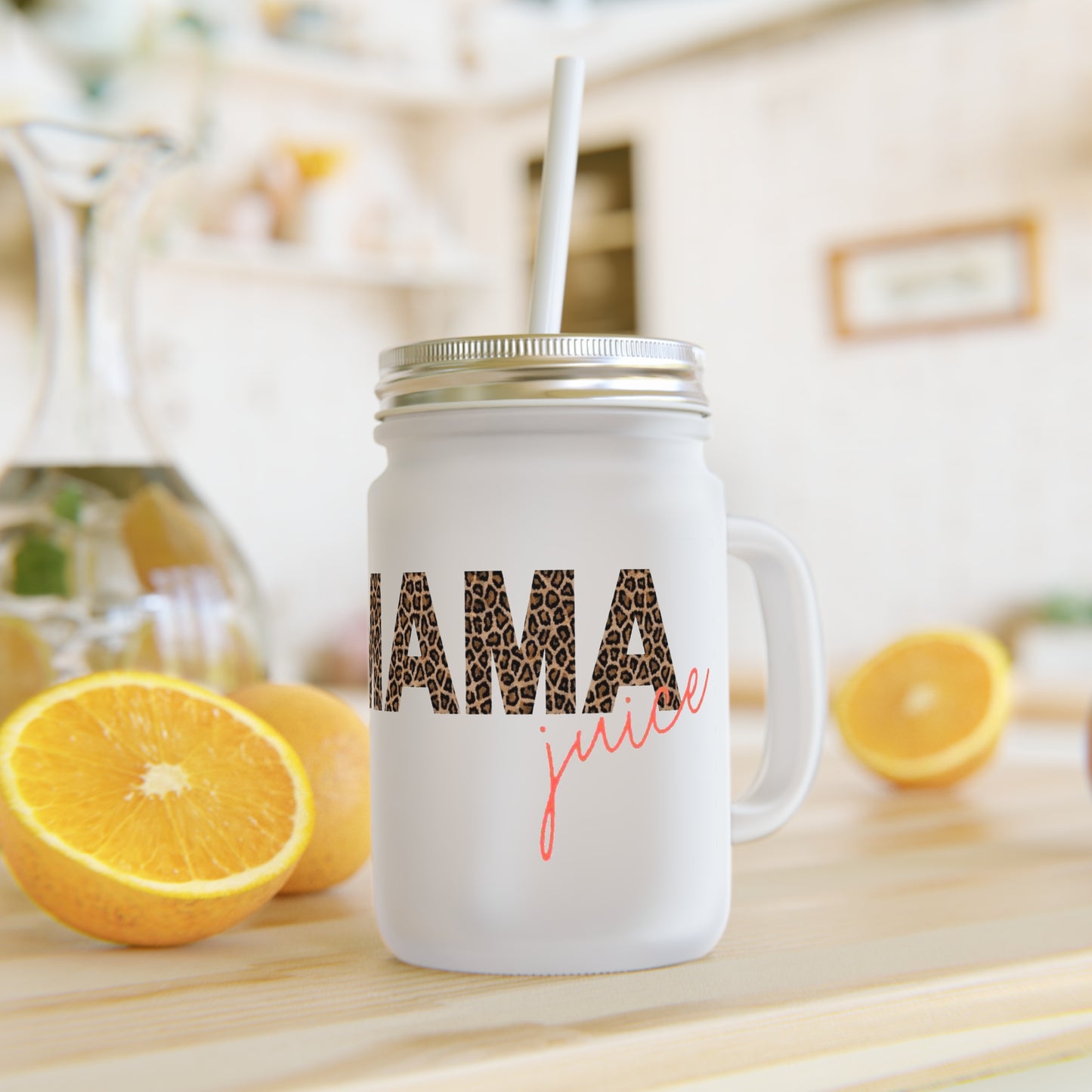 Mama juice Mason Jar