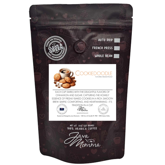 Cookiedoodle Flavored Coffee: Auto Drip / Regular / 1/2 pound