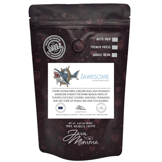 Jawesome Flavored Coffee: Auto Drip / Regular / 1/2 pound