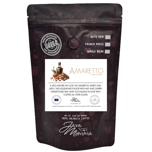 Amaretto Flavored Coffee: Auto Drip / Regular / 1/2 pound